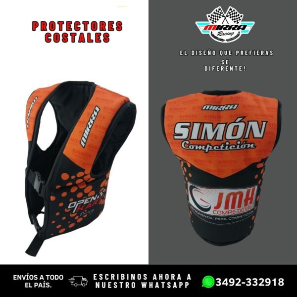 Protector costal diseño #4
