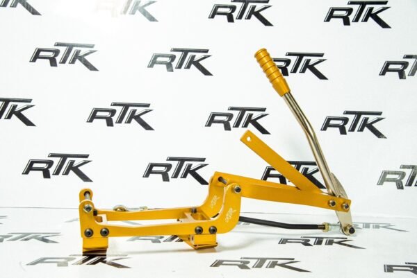 SOPORTE MOTOR ALUMINIO DURAL 1504T (DORADO/NEGRO)